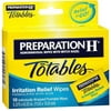 Preparation H Totables Irritation Relief Wipes 10 Each (Pack of 3)