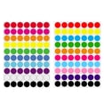 thumbnail image 4 of Musbetu 20Pcs Colored Dot Stickers Self Adhesive Strong Stickiness Waterproof DIY Widely Used Circle Sticker Labels, 4 of 7