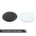 thumbnail image 3 of 4pcs 50mm Car Wheel Center Hub Cap Sticker Emblem Badge Decal Carbon Fiber Pattern, 3 of 6