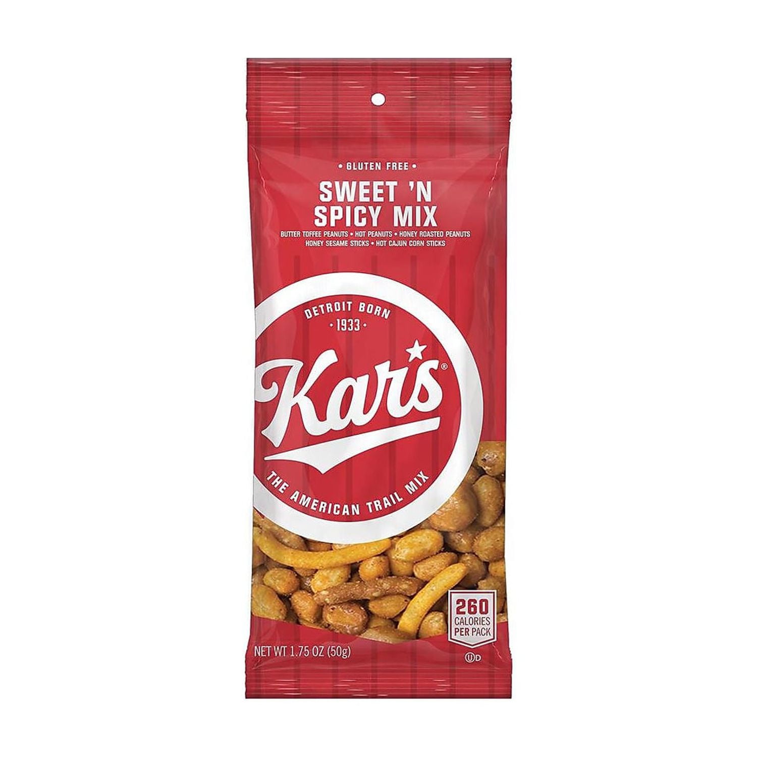 Kars Gluten-Free Nut Trail Mix Variety Pack 46 oz. 24 Bags/Box (8362) KAR08362