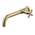 thumbnail image 2 of Kitchen Sink Faucet Wall Mount Wash Basin Faucet Outdoor Garden Spout Mop Pool Tap Bathroom Wall Mounted Single Cold Faucet, 2 of 10