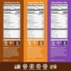 thumbnail image 2 of Brain and Body Plant Protein Bars - Wild Blueberry - 12-Count Low Carb - Gluten Free, High Fiber, Vegan Snacks - Low Sugar Meal Replacement, 2 of 5