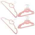 thumbnail image 1 of SHOWERORO 15 Pcs Cintres Roses en Forme de Cœur pour Vêtements d'Enfants Utilisation Intérieure, 1 of 6