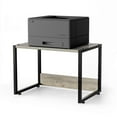 thumbnail image 2 of Ktaxon 1- Tier Printer Stand, Desktop Printer Shelf  Save Space with Storage ,Washed Gray, 2 of 7