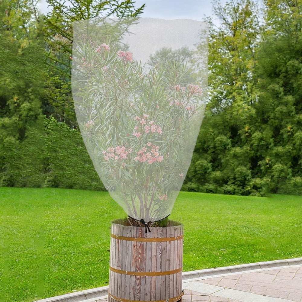 1.2x1.8M 2Pcs Insect-Proof net Bag Cover,Garden Bug Net Insect Bird Barrier Netting Plant Mesh Bags Tree Vegetables Fruits Protection Cover