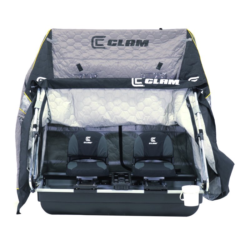 Clam Outdoors Jason Mitchell Xt Thermal Ice Shelter - Walmart.com