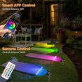 thumbnail image 4 of IC ICLOVER Spotlight Outdoor Control with Smart APP, 2 Pack 12W RGB Color Changing Landscape Lights with Remote Control, IP67 Waterproof Hallwoeen Spot Light for Pathway House Garden Yard, 4 of 9