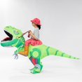 thumbnail image 3 of Disfraz inflable de dinosaurio para niños y adultos, vestido divertido de dibujos animados de Anime para Halloween, Pascua, fiesta de navidad, 3 of 3