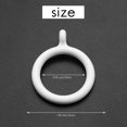 thumbnail image 5 of 20X White 25Mm Inner Plastic Curtain Rings, 5 of 8