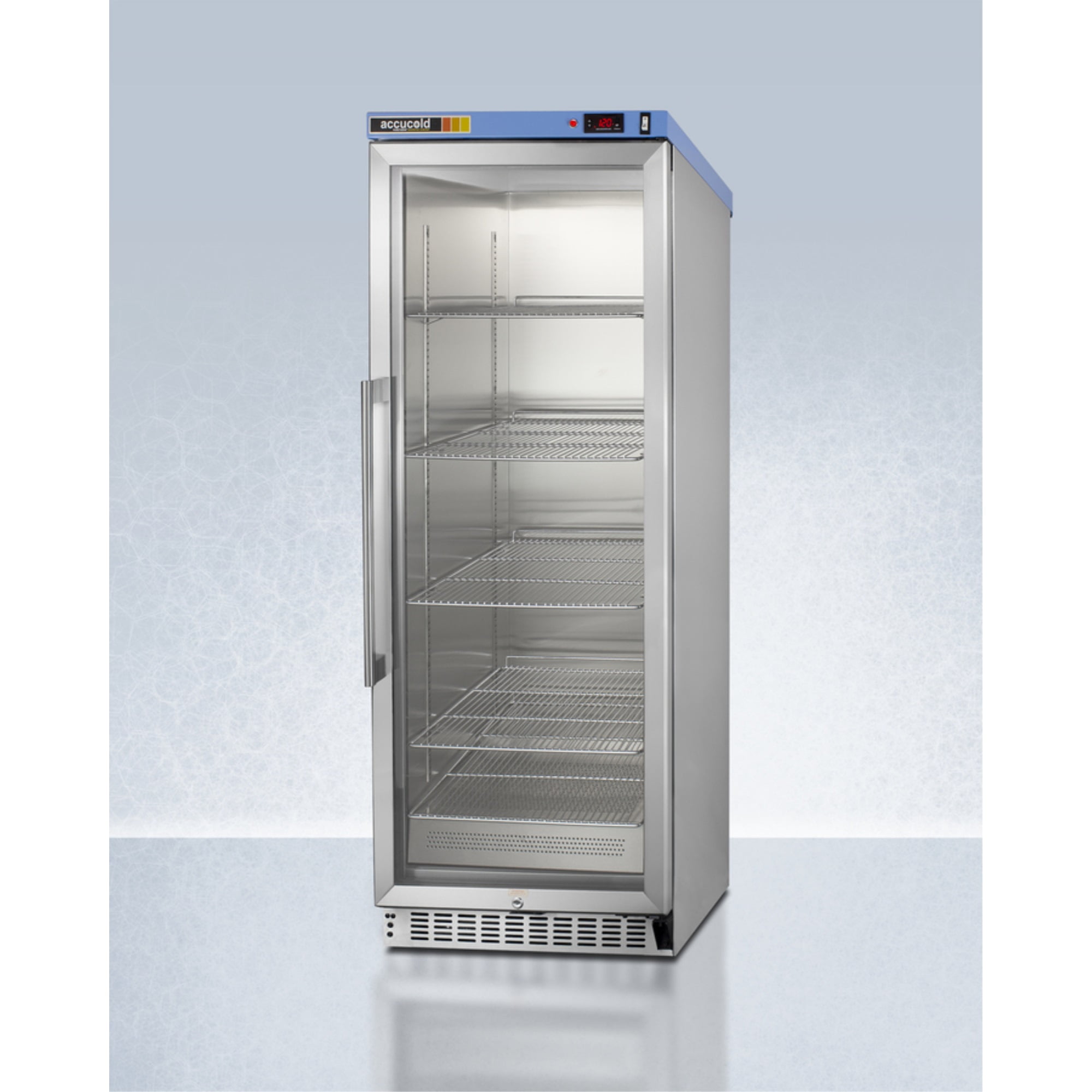 Summit Appliance PTHC125G 60 x 23.63 x 23.75 in. Single Chamber Warming Cabinet with Glass Door, Stainless Steel