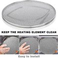thumbnail image 2 of 2pcs Splatter Shield For Ninja Foodi, Accessories For Ninja Foodi Indoor Grill,stainless Steel Splatter Screen, Dishwasher Safe, 2 of 5