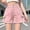 Pink, variant on uublik Lounge Shorts Women Pull On with Pockets Super Soft Casual Denim Shorts Pink