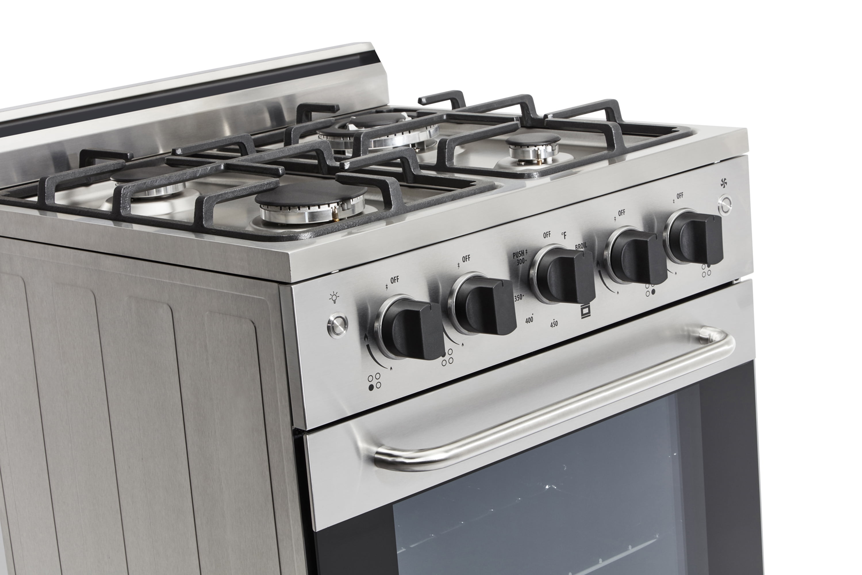 Unique Appliances Ugp-24V Pc1 Prestige 24" Wide 2.3 Cu. Ft. Free Standing Gas Range -