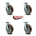 thumbnail image 2 of Greenlee GMX Cart Caster Set – MA6065 GMX Material Cart - 4 Swivel Casters - SCC, 2 of 2