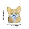 thumbnail image 4 of Corgi Fruit Tray - Dog Face Shaped Deli Platter for Pet Lovers, Cute Corgi Design with Food Safe Material for Snacks, Parties, Daily Use, 4 of 7