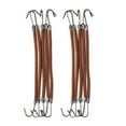 thumbnail image 2 of 20 ganchos para cola de caballo, pinzas para el pelo, lazos elásticos, bandas elásticas, ganchos para cola de caballo para mujeres y niñas, bandas de goma, cuerdas elásticas para el pelo con ganchos Ormromra 2035951-3, 2 of 8