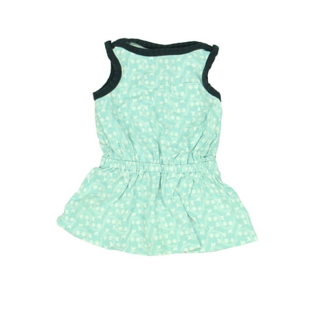 

Pre-owned Tea Girls Aqua Dress size: 6-12 Months