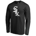 thumbnail image 2 of Men's Black Chicago White Sox Splatter Logo Long Sleeve T-Shirt, 2 of 3