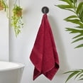 thumbnail image 7 of SupremePlus Luxury 550 GSM 16" x 27" 100% Ring Spun Cotton Hand Towels, Red 12 Count, 7 of 7