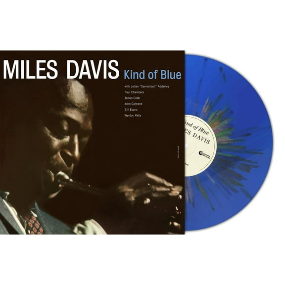 MILES DAVIS Vinile Miles Davis - Kind Of Blue (Blue Splatter Vinyl) (Vinyl Record)