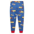 thumbnail image 3 of Popshion Kid Boys Pajamas Set Toddler 100% Cotton 2 Piece Long Sleeve Engineering Vehicle Sleepwear 3T/6724, 3 of 7