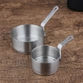 thumbnail image 6 of Sauce Pan Without Lid, Mini Stainless Steel Saucepan Coffee Milk Warmer Pot Cookware for Home Kitchen Supplies - 2 Style for Choose 50ml, 6 of 8