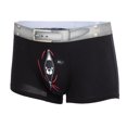 thumbnail image 4 of Calzoncillos bóxer con estampado de oso divertido para hombre, ropa interior, calzoncillos con bolsa abultada, pantalones cortos M - Negro Yuyangstore Ropa interior de algodón de los hombres, 4 of 8