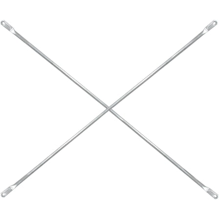 Metaltech M-MC4884 Saferstack Scaffold Cross Brace, 7' x 4' CA2