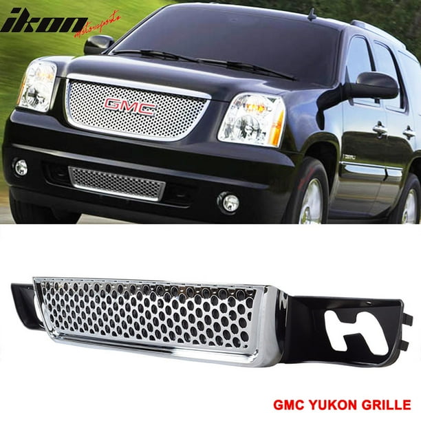 Compatible with 0712 GMC Yukon Denali Mesh Style Front Hood