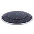 thumbnail image 4 of 1Pcs 25Cm Plastic Round Shape Rainfall Powered Shower Room Top Shower Roof Head Nozzle Cabin Accessories, 4 of 5
