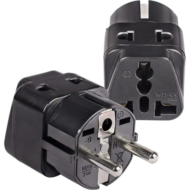 UK Hong Kong Travel Adapter Plug FULenQnu Adaptor 2 in 1 For Botswana England UAE Dubai Safe