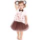 thumbnail image 4 of 4 Piezas Disfraz de Animal Conjunto de Disfraz de Cola Pajarita Diadema Conjunto de Falda tutú para Adultos Niños Vestir Escenario de Halloween Actuación Carnaval Fiesta de Cosplay, 4 of 5
