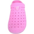 thumbnail image 2 of ABSOLUTE FOOTWEAR Womens Slip On Garden Summer Holiday Pool Clogs Shoes with Adjustable Back Strap - Pink - US 10, 2 of 7