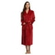thumbnail image 5 of Camisón con solapa de color liso estampado, bata de baño para otoño e invierno, ropa de dormir gruesa, larga, de franela de gran tamaño, ropa para el hogar para parejas, 5 of 5