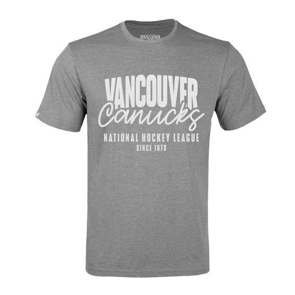 Men's Levelwear  Gray Vancouver Canucks  Richmond Response T-Shirt