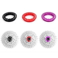 thumbnail image 2 of Road Bike Cassettes Cover Rings 11T Cassettes Flywheel Cover Aluminum Alloys Bike Flywheel Rings, 2 of 11