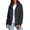 Dark Gray, variant on Windbreaker Jacket Women Outdoor Hiking Waterproof Hooded Coat Lightweight Windproof Casual Sports Raincoat with Pockets