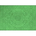 thumbnail image 1 of Ahgly Company Indoor Rectangle Oriental Emerald Green Industrial Area Rugs, 5' x 7', 1 of 4
