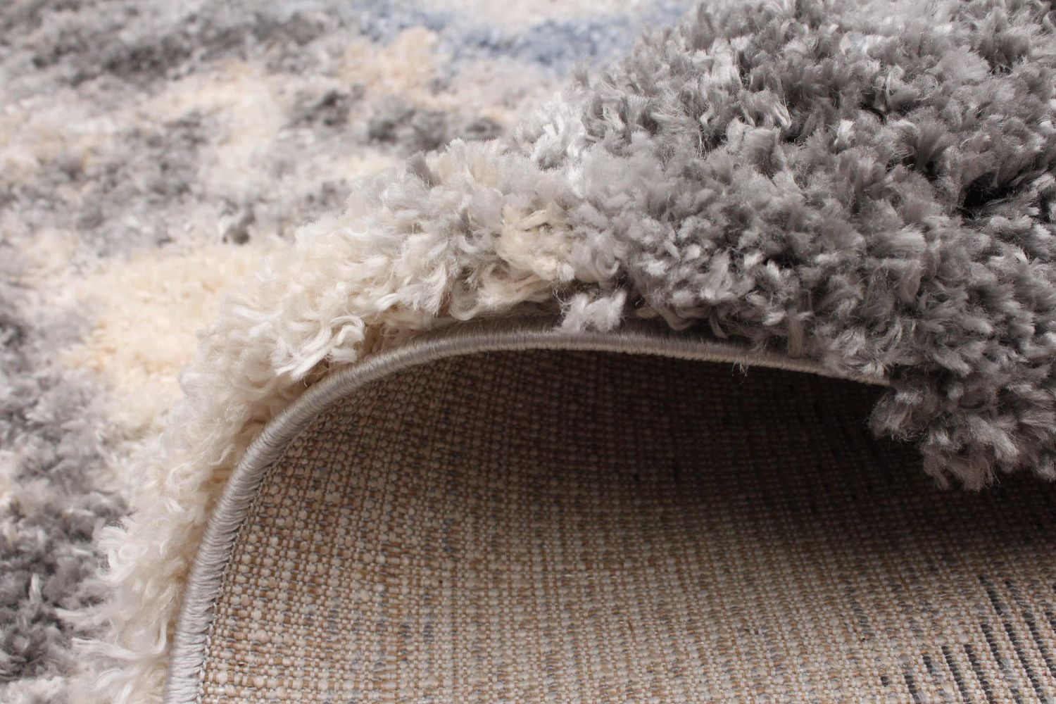 ECARPET Tapis Frise Modern pour Salon, Chambre à Coucher, Collection Minka Ultra Douce et Pelucheuse