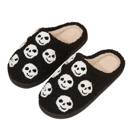 

Jungdeepe Couples Winter Fashion Pattern Cotton Slippers For Men And Women Comfortable Home Warm Slippers