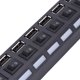 thumbnail image 3 of Divisor de concentrador USB 2.0 de alta velocidad de 7 puertos con interruptor de encendido/apagado para computadora portátil (negro) Ehuebsd  Para estrenar, 3 of 9