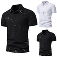 thumbnail image 2 of Gibobby Camisa Polo Hombre Playeras Tipo Polo para Hombre Casuales Moda Camiseta Manga Corta Slim Fit de Caballero(Negro,G), 2 of 5