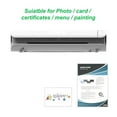 thumbnail image 2 of Multifunctional Hot and Cold Lamination 2 Roller System SL988 Desktop Laminator Machine A4 Size w/ Paper Cutter for Home ,Fast Heat, 2 of 5