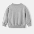 thumbnail image 4 of Maean Boys Girls Cardigans Sweater V Neck Long Sleeve Button Ribbed Knit Sweaters School Uniforms Tops, 4 of 6