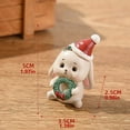 thumbnail image 3 of ​Resin Santa Claus Ornament - Miniature Tabletop Christmas Decor, Handcrafted Figurine for Home Decor & Gift (Single Piece ,Choking Hazard)​​ H, 3 of 3