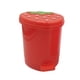 thumbnail image 3 of Juguete educativo para pájaros Zulema cubo de basura de pedal rojo, 3 of 8