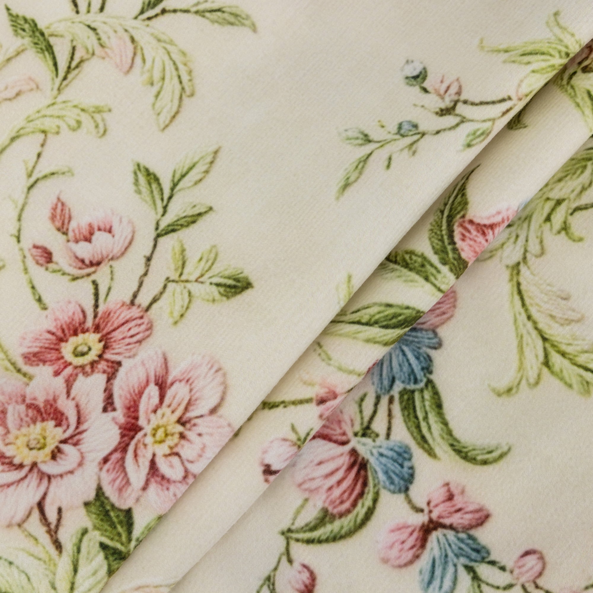 Unique Bargains Set of 2 Modern Botanical Floral Printed Throw Pillow Covers Multicolor 18"x18"