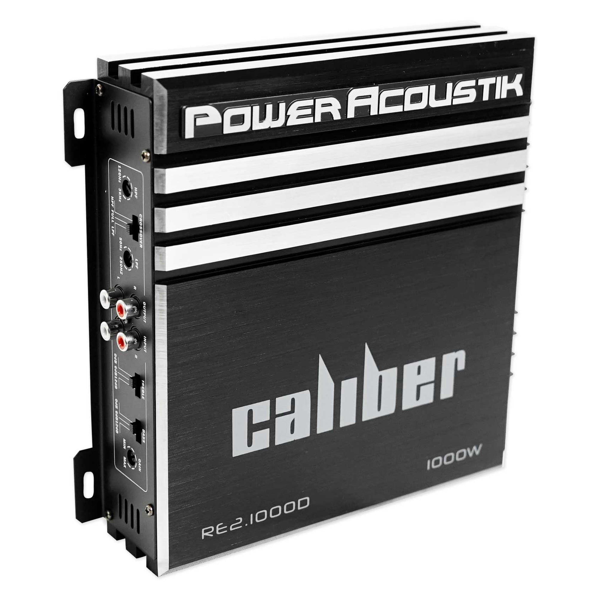 Power Acoustik RE2-1000D 1000W 2-Channel Class A/B Full-Range Bridgeable Car Amplifier