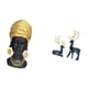 thumbnail image 5 of Estatua de mujer africana,Estante de oficina con estatua de mujer africana,Adorno de figura de resina delicado para el hogar,Estatua de ciervo alce,Figuras de alce y ciervo,decoración del, 5 of 8