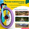 thumbnail image 2 of Bicicleta Infantil Little Monkey Starlight Rodada 20 Niñas Color Morado, 2 of 8